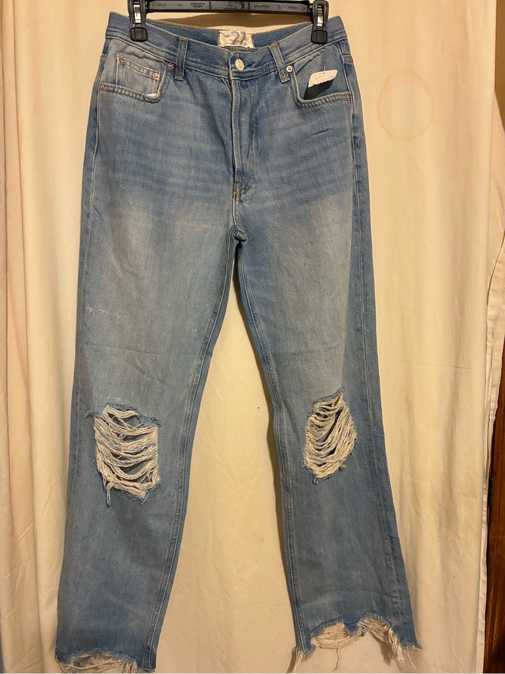 We the Free/Free People Distressed Jeans